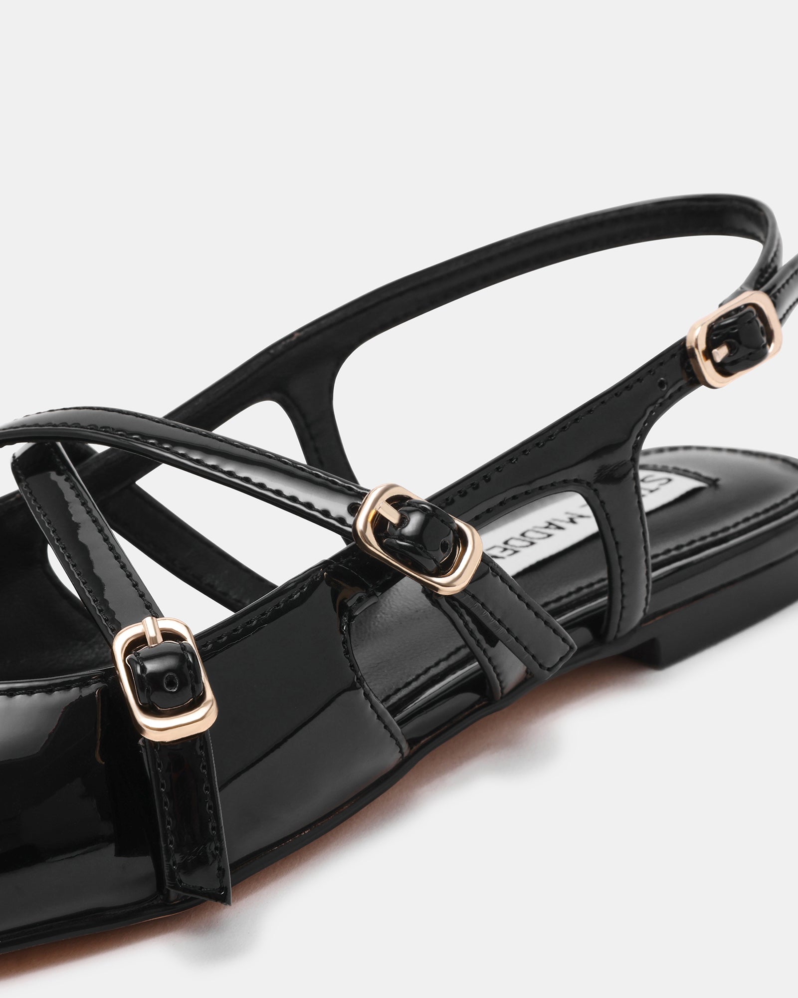 Clio Ballerina Nero Vernice - view 3