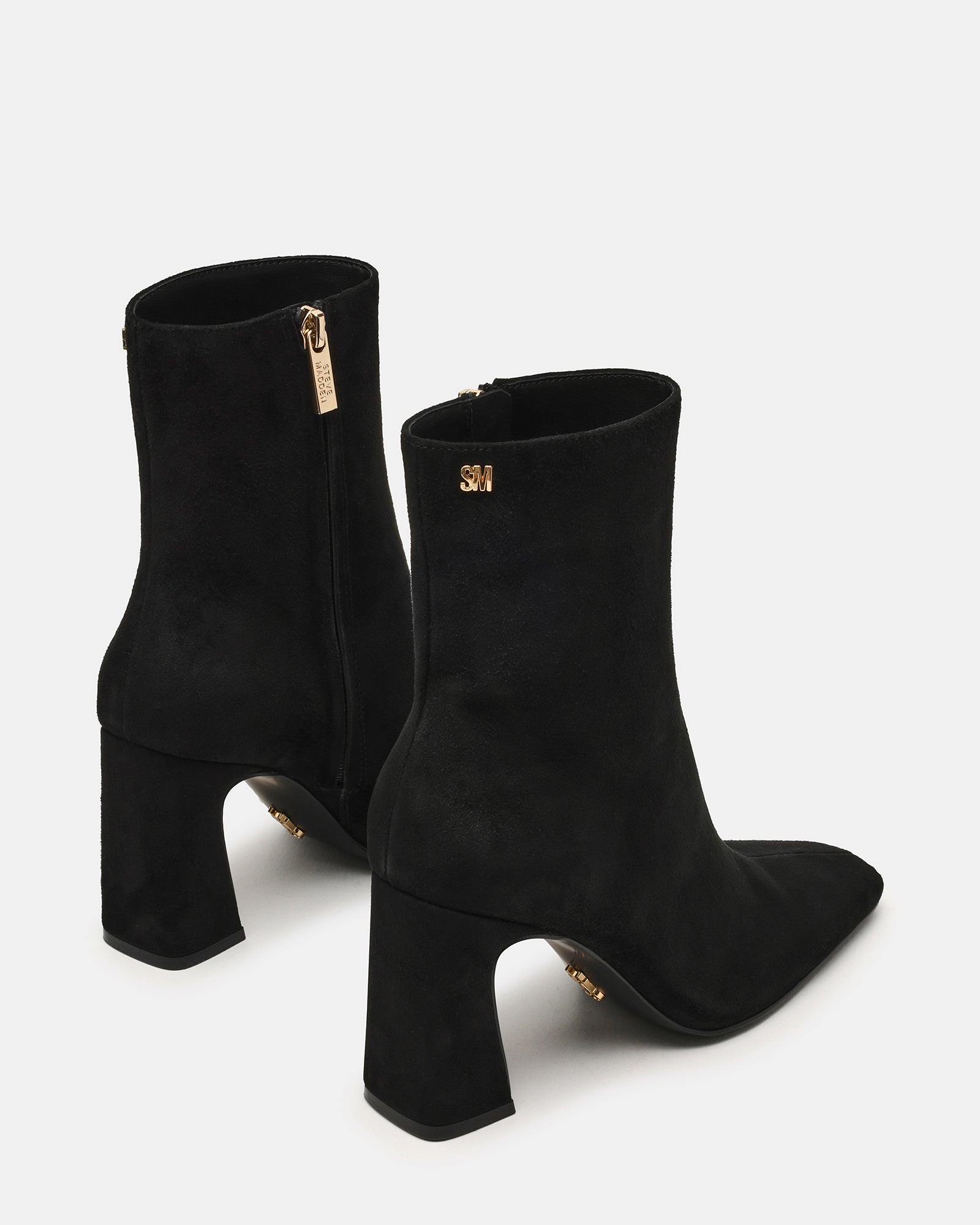 Flares Stivale Nero Suede - view 4