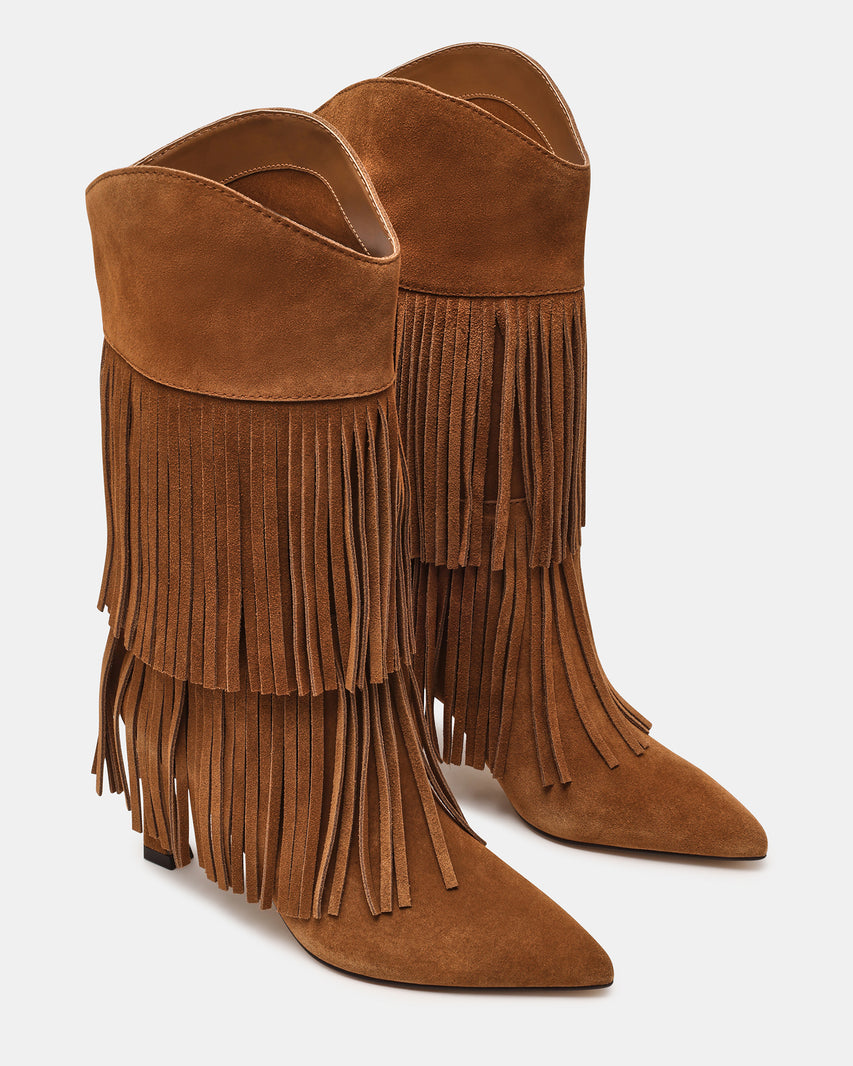 Torch Stivale Chestnut Suede - view 2
