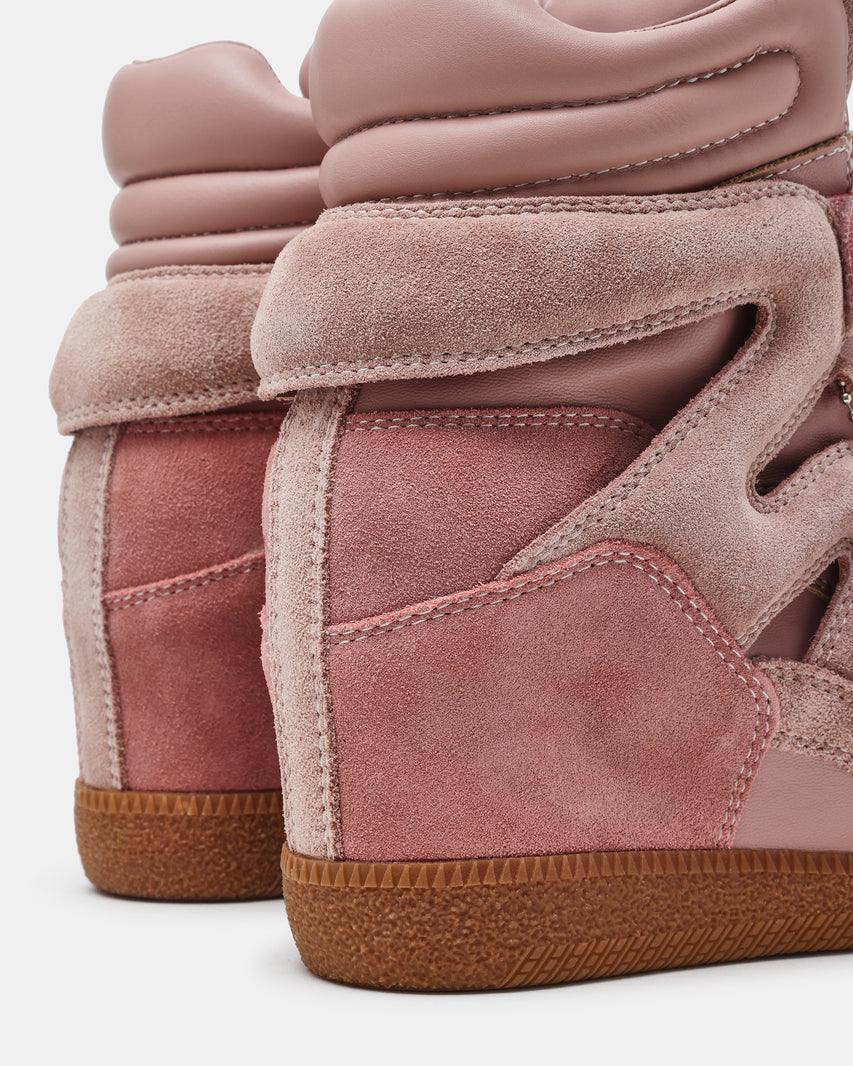 Mavis Sneaker Rosa Suede - view 3
