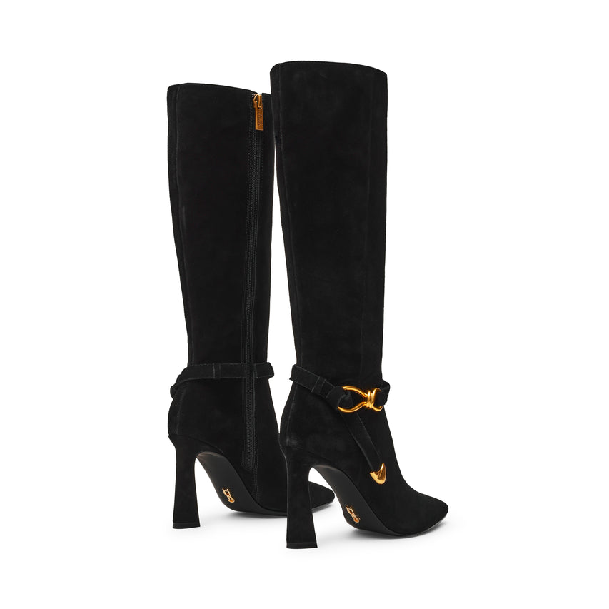 SIRRENS STIVALE NERO SUEDE