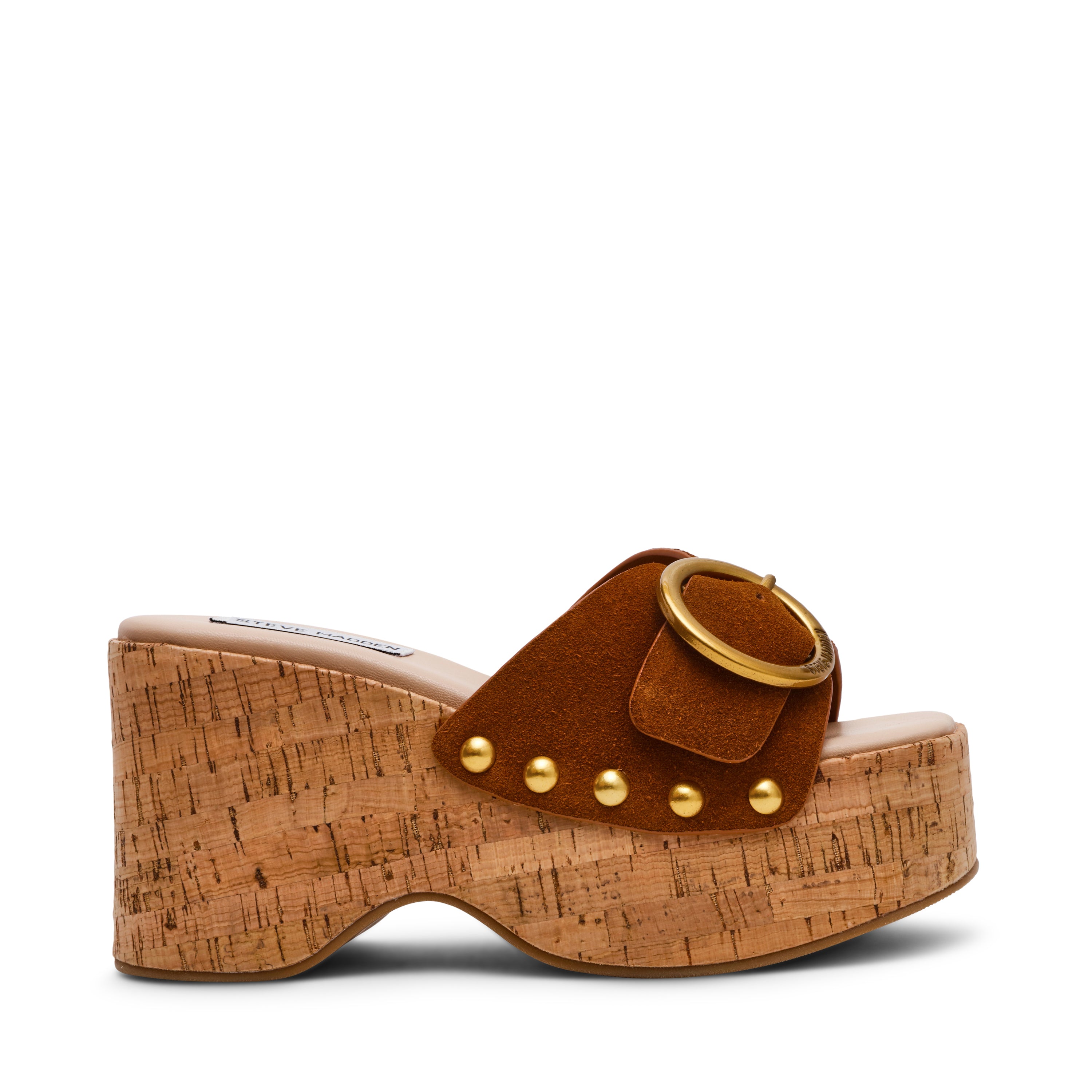 Pedestal Zeppa Chestnut Suede