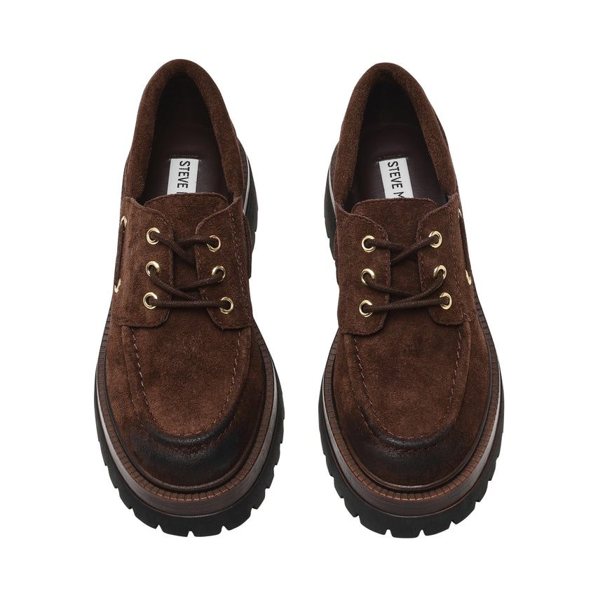 DETROIT MOCASSINO MARRONE SUEDE