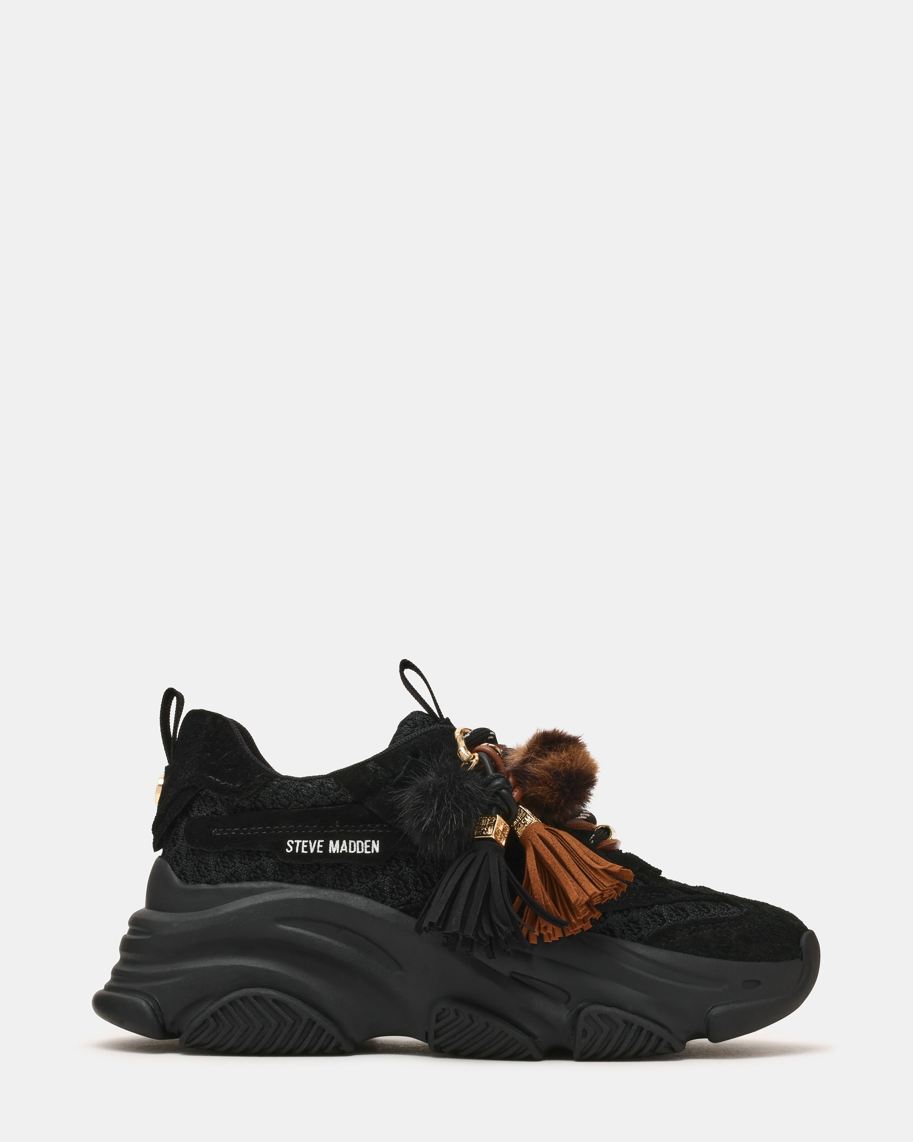 Possession-pp Sneaker Nero Suede