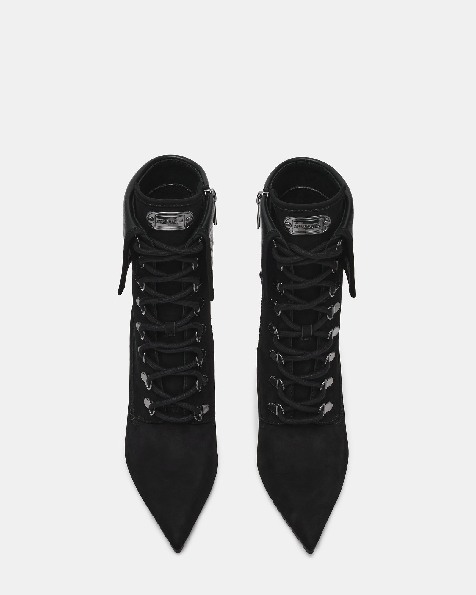 Morals Stivaletto Nero Nubuck - view 4