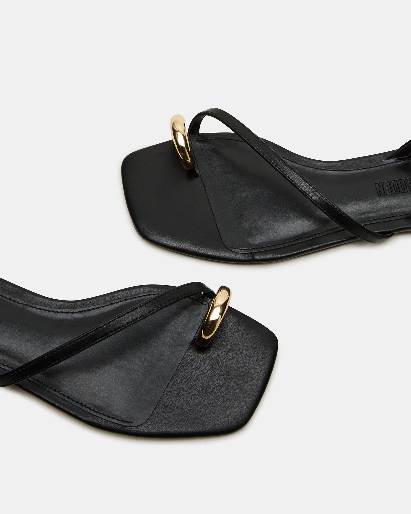 Odyssey Sandalo Nero Pelle - view 4