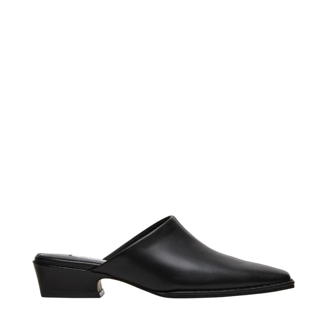 Dessa Mule Nero Pelle