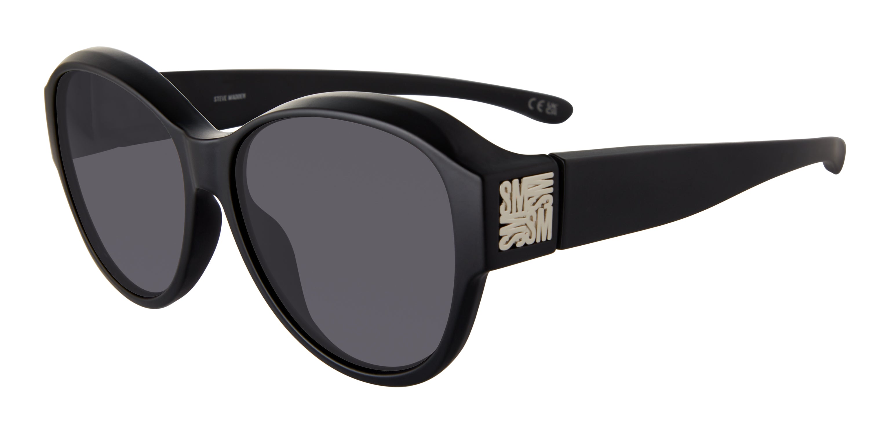 OCCHIALI HUGHES MATTE NERO ARGENTO