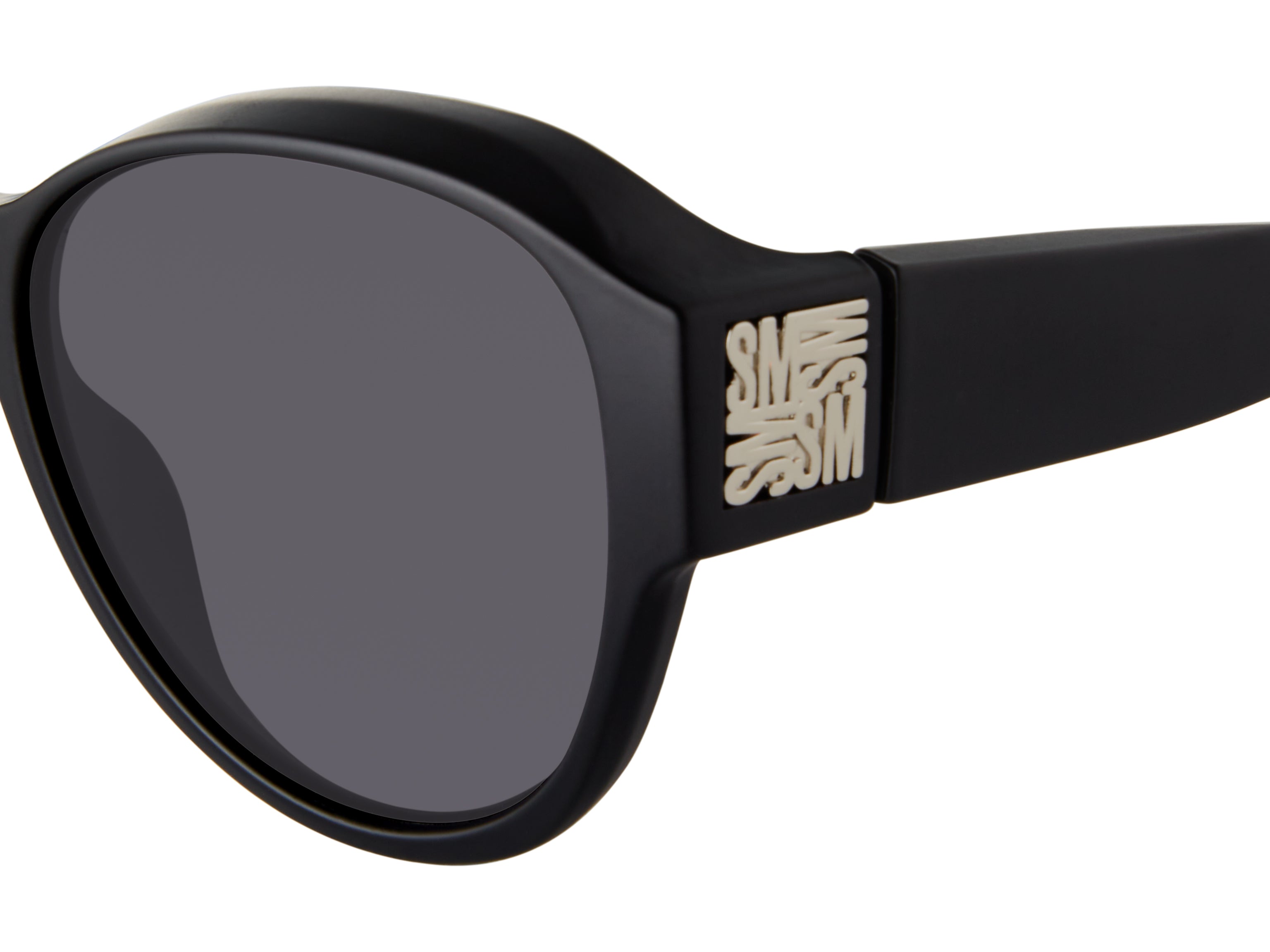 OCCHIALI HUGHES MATTE NERO ARGENTO