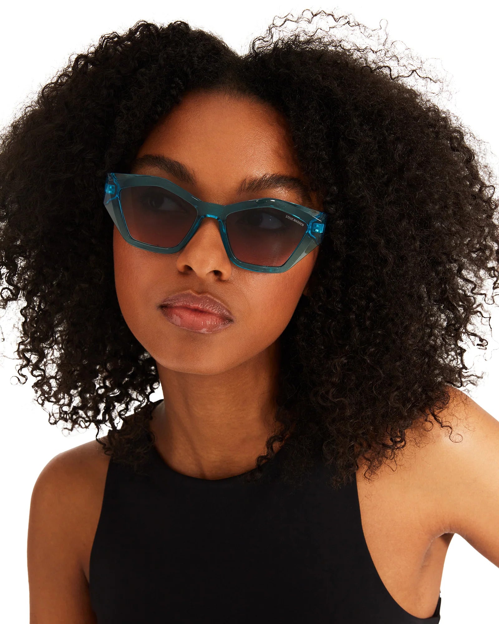 OCCHIALI STACIA CRYSTAL BLU PESCA