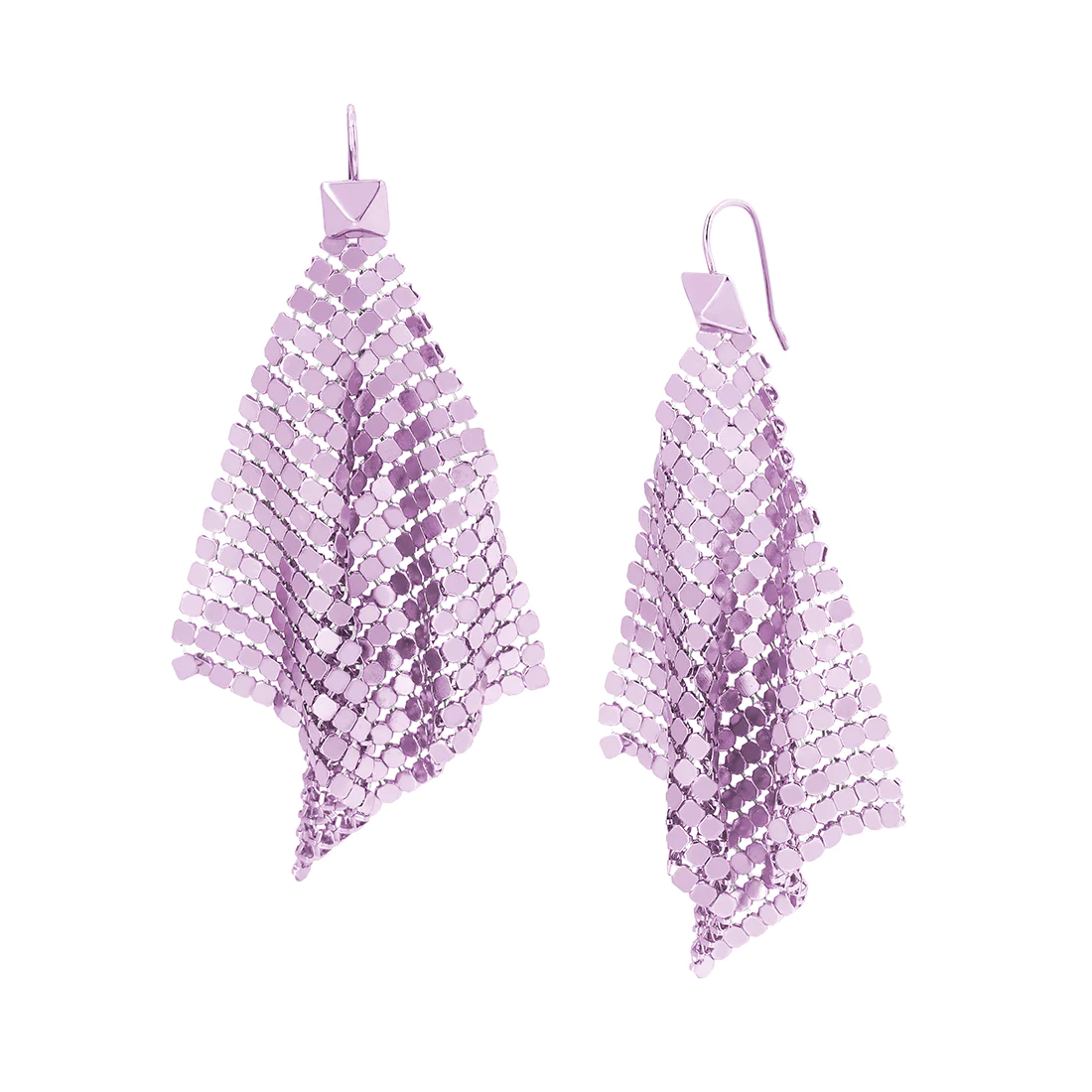 ORECCHINI CHAINMAIL KITE VIOLA
