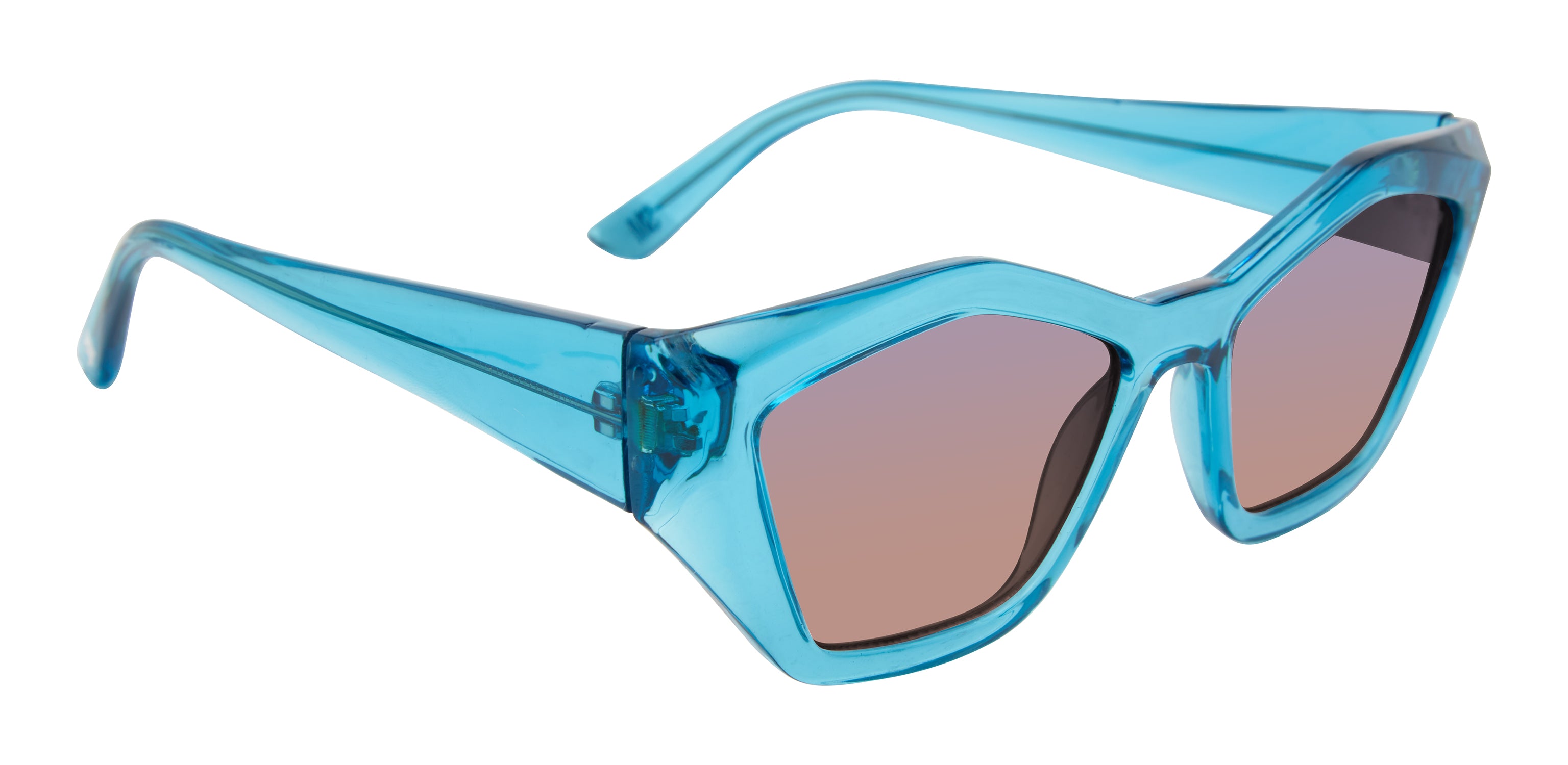 OCCHIALI STACIA CRYSTAL BLU PESCA