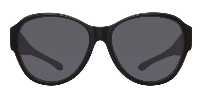 OCCHIALI HUGHES MATTE NERO ARGENTO