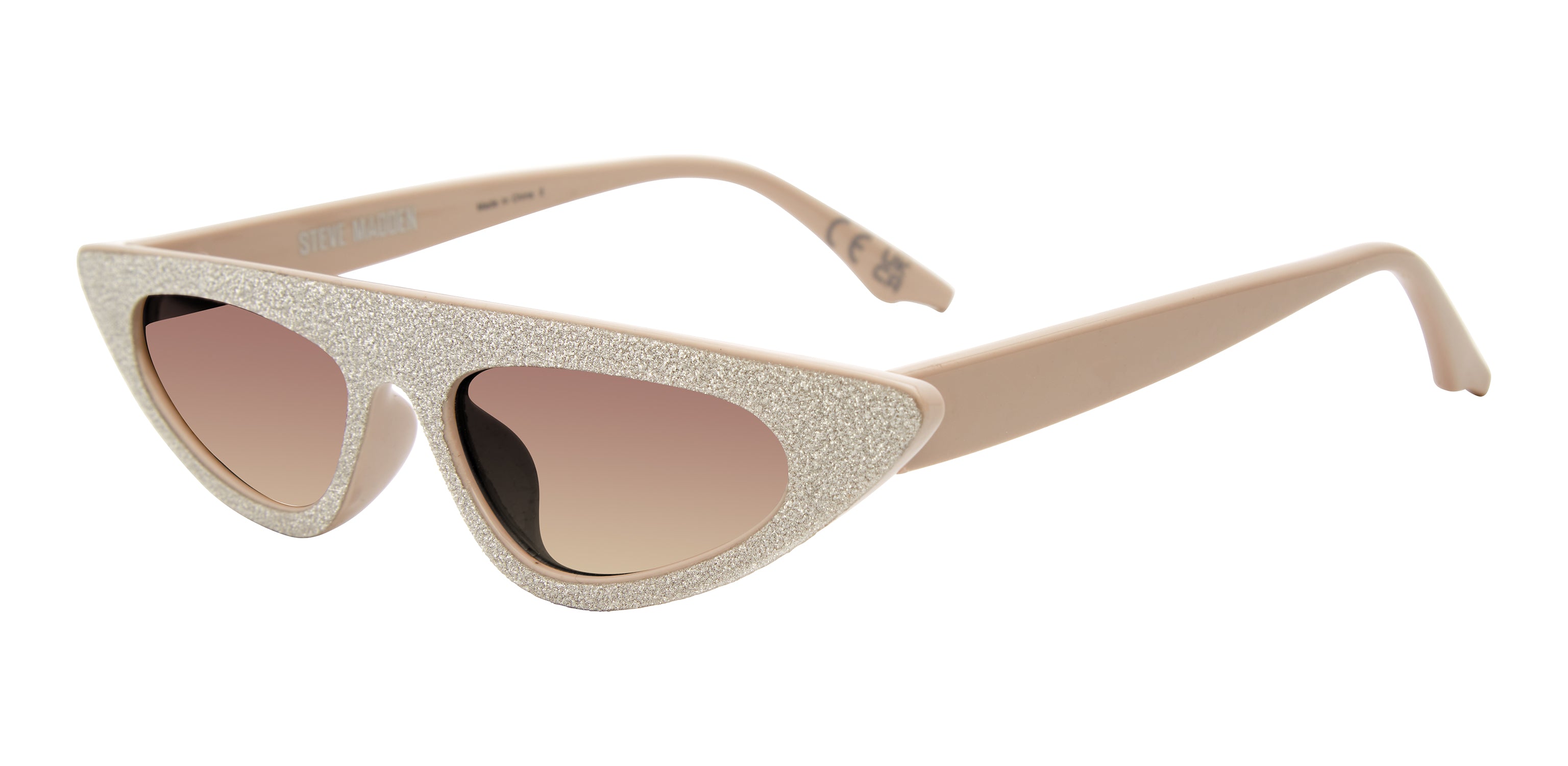 OCCHIALI LIZO TAN GLITTER ARGENTO